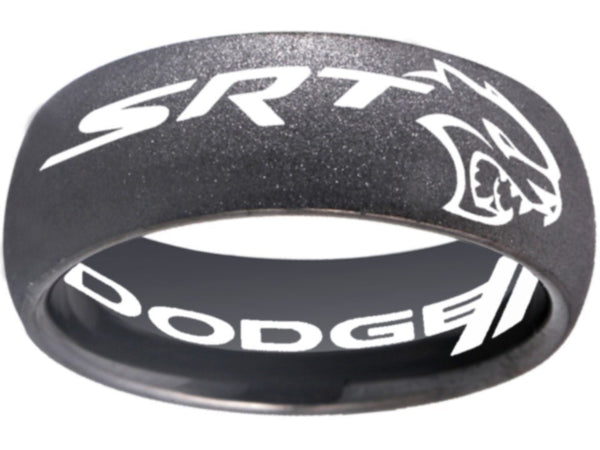 Dodge Hellcat Ring Dodge Challenger Hellcat Ring Black rugged band Sizes 6-13 #hellcat