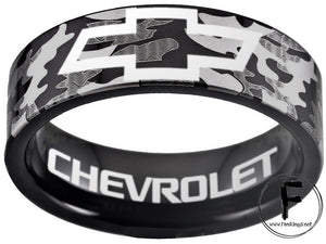Chevrolet Ring Chevy Ring Camouflage Wedding Ring Sizes 6-13 #chevy #chevrolet