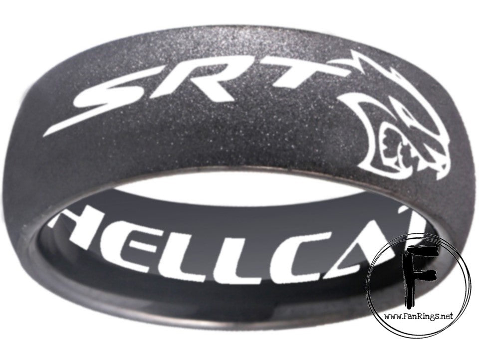 Dodge Hellcat Ring Dodge Challenger Hellcat Ring Black rugged band #dodge #hellcat