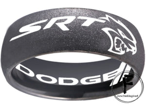 Dodge Hellcat Ring Dodge Challenger Hellcat Ring Black rugged band #hellcat