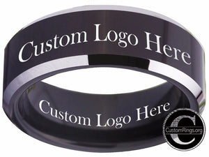 Custom Ring Custom Logo Ring Custom Wedding Ring #customring #customize